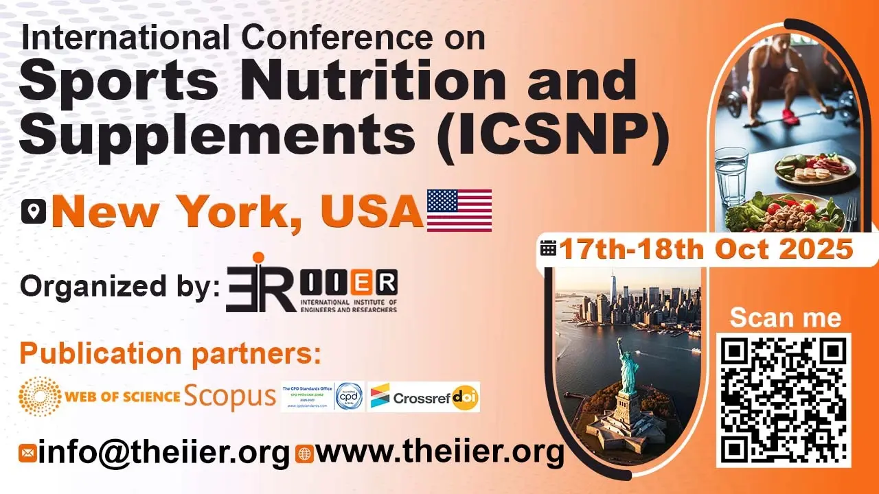Sports Nutrition and Supplements Conference in USA